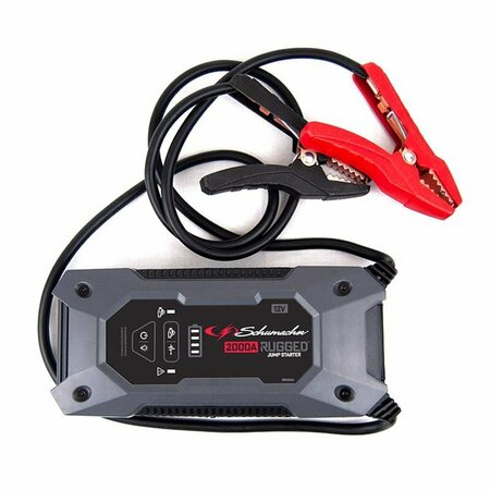 SCHUMACHER ELECTRIC Rugged By Automatic 12 V 2000 amps Jump Starter and Power Bank SL1651